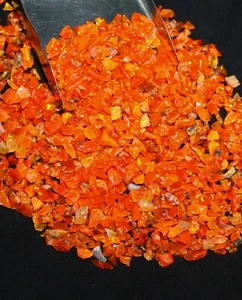 30 ct lot natural orange Ethiopian polished opal rough, Raw orange Opal crystal - Picture 1 of 6