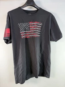 T-shirt Grunt Style uomo XXL militare IL GIURAMENTO bandiera americana veterano nera - Foto 1 di 12