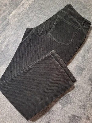 Pantalones de pana Sigrid Olsen Whale para mujer 10 negros al aire libre granola niña Foto 1 de 4