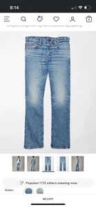American eagle mens original bootcut Medium blue 36/34 6737 - Picture 1 of 2