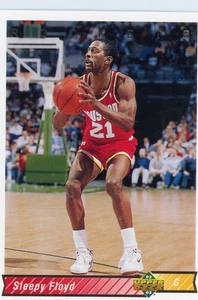 1992-93 Upper Deck #194 Sleepy Floyd Houston Rockets - Picture 1 of 1