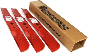 (3) Lame tagliaerba compatibili con Cub Cadet 54" - RZT 54" 742-05056 942-05056 - Foto 1 di 6