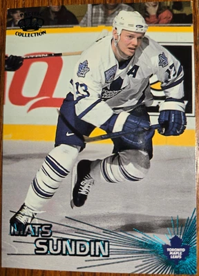 1997-98 Pacific Crown Collection Emerald Mats Sundin #205 Toronto Maple Leafs - Image 1 of 2