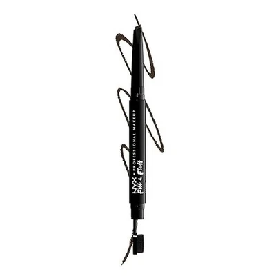 NYX PROFESSIONAL MAKEUP Fill & Fluff Eyebrow Pomade Pencil, Espresso - Image 1 of 4