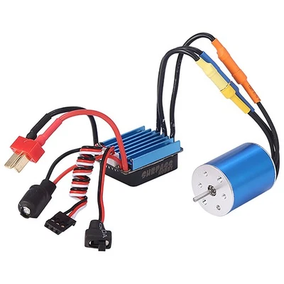 SURPASS HOBBY 2430 7200KV Sensorloser bürstenloser Motor 25A ESC Für RC 1/18 Car - Bild 1 von 4