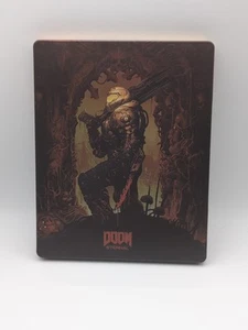 Doom Eternal Steelbook PS4 From Mondo / Collectors Edition With Game Disc - Picture 1 of 7