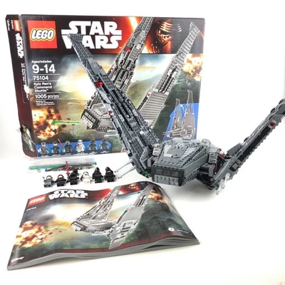 LEGO Star Wars: Kylo Ren's Command Shuttle 75104 Modded Complete Minifigures Box - Image 1 of 4