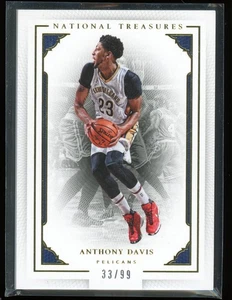 2015-16 Panini National Treasures /99 Anthony Davis #26 Base - Picture 1 of 2
