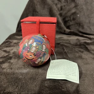 AVON PINTADO A MANO INTERIOR ARTE ÁNGEL MÚSICOS VIDRIO ADORNO NAVIDAD - Imagen 1 de 6