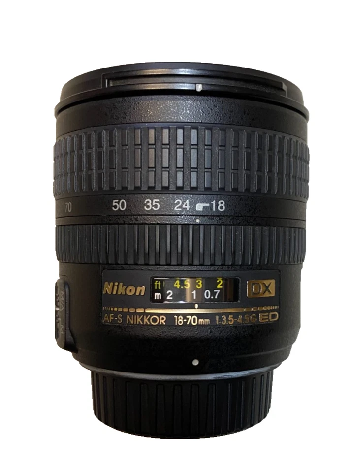 NIKON AF-S 18-70MMMM F/3.5-4.5 G ED DX LENS - image 1 of 3