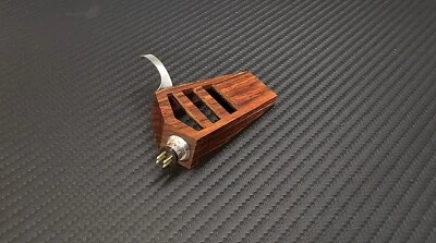 Esclusiva cuffia personalizzata per Thorens TP Tonearms TP16 legno di cocobolo - Immagine 1 di 4