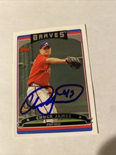 2006 Topps #305 Chuck James NM-MT Braves Autographed Signed