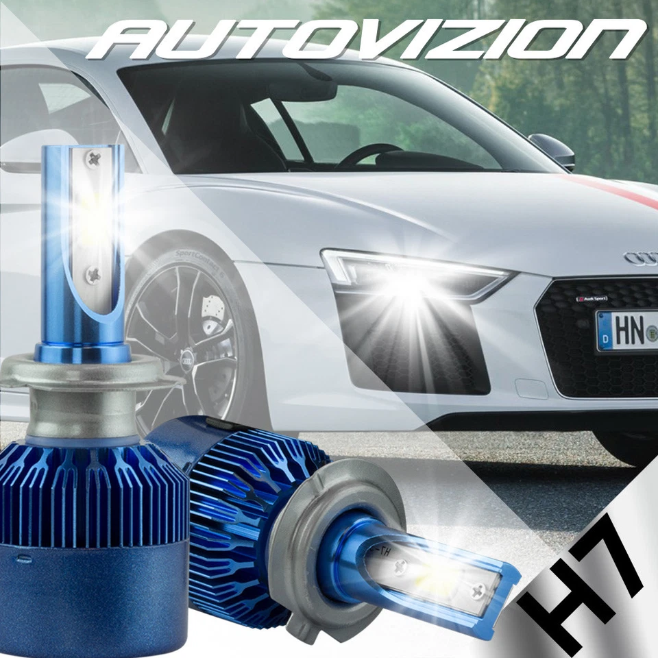 AUTOVIZION LED HID Headlight kit H7 White for Mercedes-Benz E420 1997-1999 - Image 1 of 1