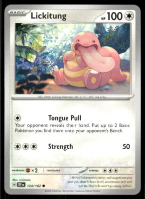SV05: Temporal Forces #124/162 Lickitung - Image 1 of 2