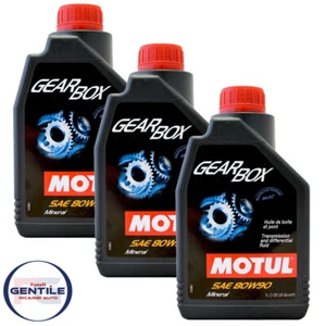 MOTUL GEARBOX 80W90 OLIO CAMBIO TRASMISSIONE DIFFERENZIALE RAFFORZATO MOS2 3 LT - Foto 1 di 1