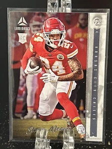 SKYY MOORE-----2022 PANINI-----CHRONICLES-----LUMINANCE-----ROOKIE---CHIEFS - Picture 1 of 2