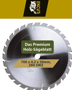 HM Bau Kreissägeblatt 700 x 4,2 x 30mm, Z=84 SWZ für Holz / Brennholz Wippsäge - Bild 1 von 2
