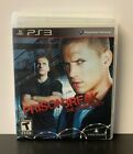 Sony Playstation 3 PS3 2009 Prison Break The Conspiracy Complet