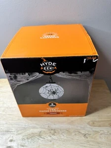 Hyde And Eek Spider And Web Paper Lanterns Indoors Read - Picture 1 of 4