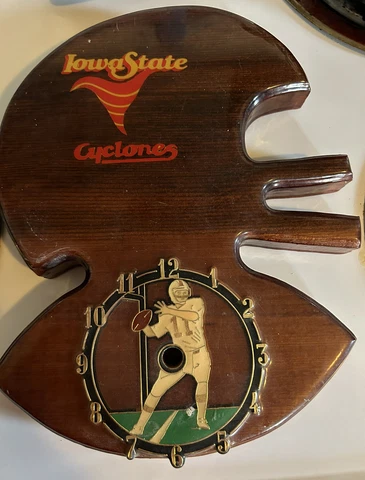 Vintage Iowa State Cyclones Football clock Cover