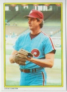 Steve Carlton 1983 Topps Glossy Send-Ins All-Stars #36, Philadelphia Phillies