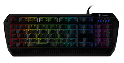 Tesoro Gram Spectrum RGB Mechanical Gaming Keyboard ( TS-G5SFL BW) Brown Switch  - Image 1 of 4