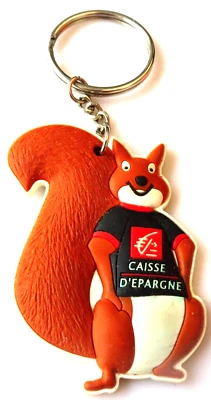 PORTE CLES  KEYCHAIN - CAISSE D'EPARGNE RECTO-VERSO - Photo 1/2