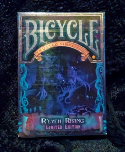 Bicycle Cthulhu Great Old One Playing Cards R'lyeh Rising Deck 2014 Print SEALED - Picture 1 of 2