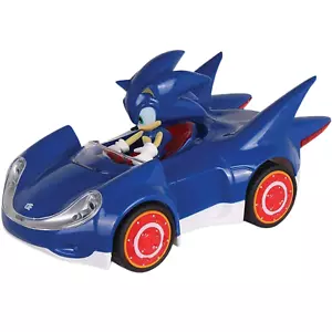 Sonic The Hedgehog Blue All Stars Racing Pull Back Kart Racer NUOVO IN SCATOLA - Foto 1 di 6
