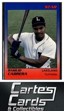 Basilio Cabrera 1989 Star Lakeland Tigers #4  Detroit Tigers