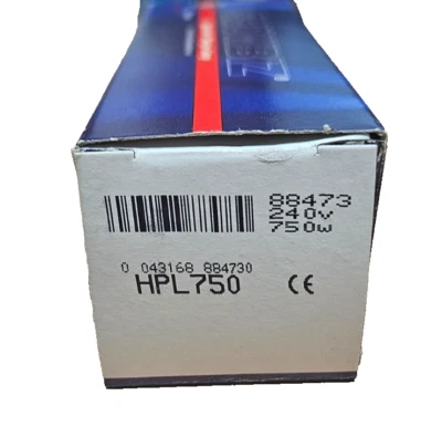 HPL750 Theatre Lighting Lamps G9.5 240v ETC Source Four Zoom Used Bulb 88473 - Image 1 of 3