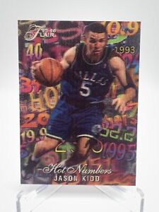 1995-96 Flair Hot Numbers Jason Kidd Fleer 