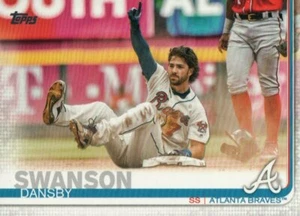 #191 Dansby Swanson Atlanta Braves 2019 Topps Series 1 Baseball - Picture 1 of 2