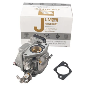 Outboard Carbs Carburetor with Gasket for Nissan Tohatsu 9.9 15 18 HP Engine - Picture 1 of 18