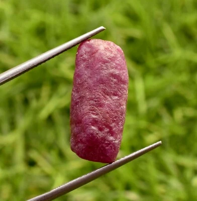 100.00% Natural Mozambique Pinkish Red Ruby Unheated Loose Raw Rough 18.40 Ct - Image 1 of 4