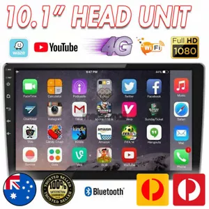 Android 10.1 Camera 2 Din No DVD Player Car Radio Stereo Head Unit GPS SAT NAV - Picture 1 of 7