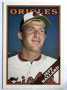 JEFF BALLARD Baltimore Orioles, Pirates 1988 Topps Baseball Card #782