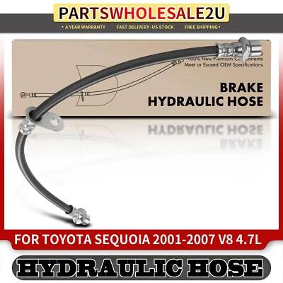 Новый задний левый внутренний тормозной гидравлический шланг для Toyota Sequoia 2001-2007 V8 4,7 л - Изображение 1 из 4