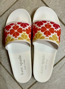 Kate Spade New York Women's Olympia Rubber Multi/OPT White Slip On Size 11 NWOB - Picture 1 of 5