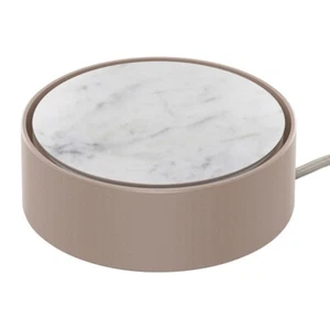 Native Union Eclipse Charger Boxed USB A & USB C Charger. Gold & Marble-effect - Afbeelding 1 van 5