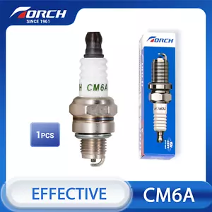High Quality Original Standard TORCH CM6A Spark Plug Replacement Lawn Mower Part - Foto 1 di 6