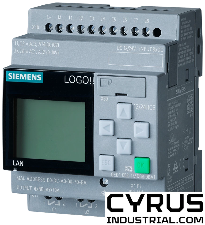 1PCS Siemens programmable logic Controller 6ED1052-1MD08-0BA2