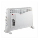 Daewoo 2000W Turbo Convector Heater Electric Heating Timer Function Thermostat 