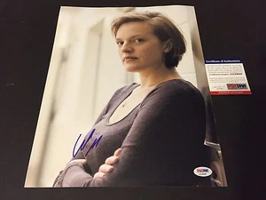 Elisabeth Moss Mad Men Sexy Signed Auto 11x14 PHOTO PSA/DNA COA - Bild 1 von 2