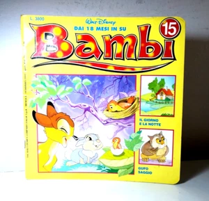 BAMBI DAI 18 MESI IN SU WALT DISNEY NR. 15 1993 DA COLLEZIONE FIABE FAVOLE - (3) - Foto 1 di 6