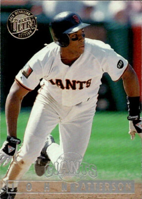 1995 Ultra John Patterson Gold Medallion 445 San Francisco Giants - Image 1 of 2