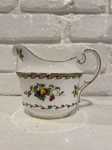 Vintage Aynsley Creamer Fruit Pattern - Picture 1 of 10