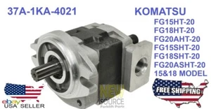 37A-1KA-4021 KOMATSU HYDRAULIC PUMP FGHT15~18 NEW HP022 - Picture 1 of 3