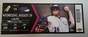 Carlos Rodon White Sox Winston-Salem Dash Adv A ticket stub August 19, 2015 #1 - Picture 1 of 1