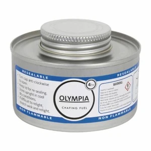 Olympia Liquid Chafing Fuel Food Warmer - Easy to Open and Reseal - 4 Hour Tins - Picture 1 of 1